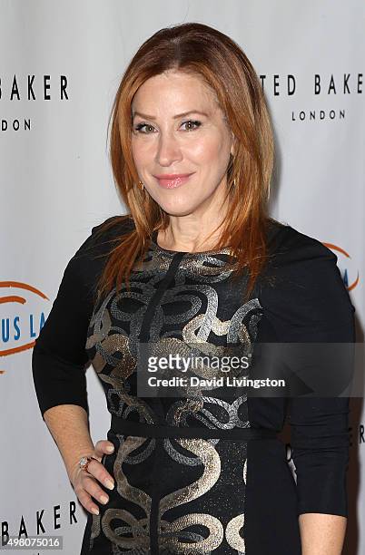 Actress Lisa Ann Walter attends the 13th Annual Lupus LA Hollywood Bag Ladies Luncheon at The Beverly Hilton Hotel on November 20, 2015 in Beverly...