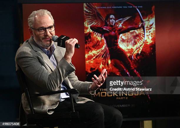 Director Francis Lawrence attends AOL BUILD Series: Francis Lawrence, "The Hunger Games: Mockingjay Part 2" at AOL Studios on November 20, 2015 in...