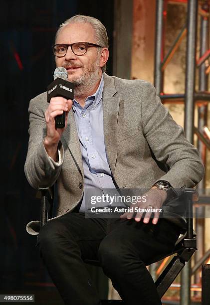 Director Francis Lawrence attends AOL BUILD Series: Francis Lawrence, "The Hunger Games: Mockingjay Part 2" at AOL Studios on November 20, 2015 in...