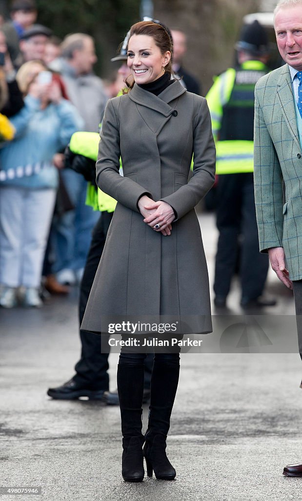 The Duke and Duchess of Cambridge visit North Wales