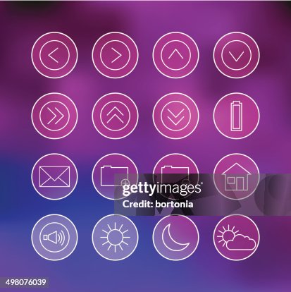 Superlight Interface Icon Set Superlight Interface Icon Set
