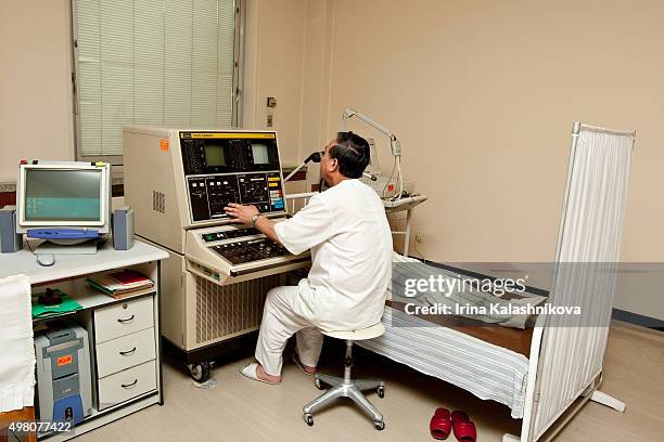 Doctor at Pyongyang Maternity Hospital.