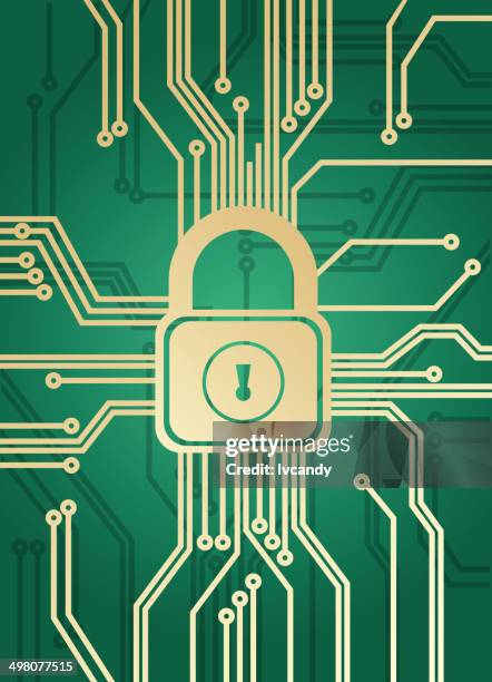 security system - middle stock illustrations