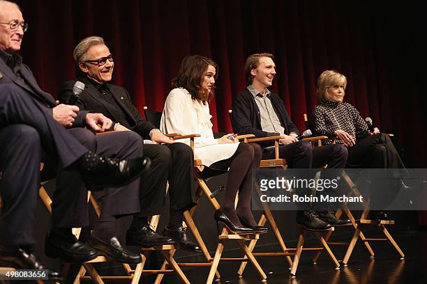 Michael Caine, Harvey Keitel, Rachel Weisz, Paul Dano and Jane Fonda attends The Academy Of Motion Picture Arts And Sciences Hosts An Official...