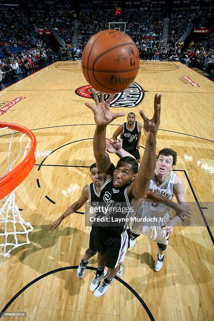 San Antonio Spurs v New Orleans Pelicans