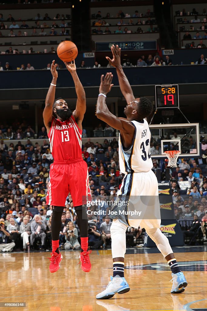 Houston Rockets v Memphis Grizzlies