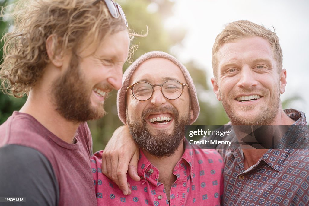 Friends Messin Around Joking Around Best Friends Having Fun Together High-Res Stock Photo ...