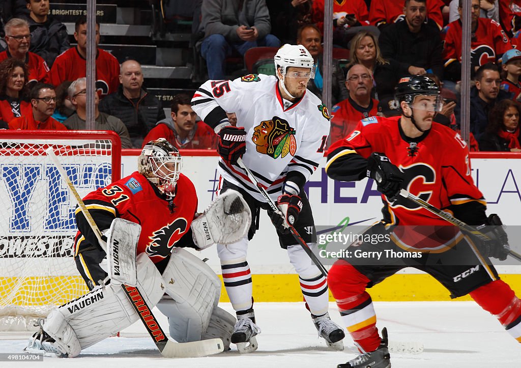 Chicago Blackhawks v Calgary Flames