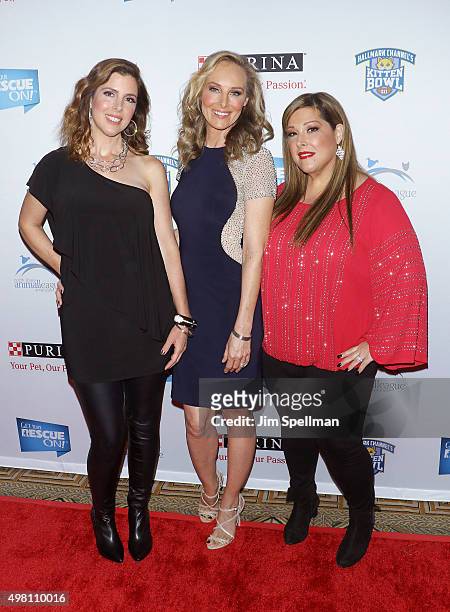 Singers Wendy Wilson, Chynna Phillips and Carnie Wilson attend the 2015 North Shore Animal League America Gala at The Pierre Hotel on November 20,...