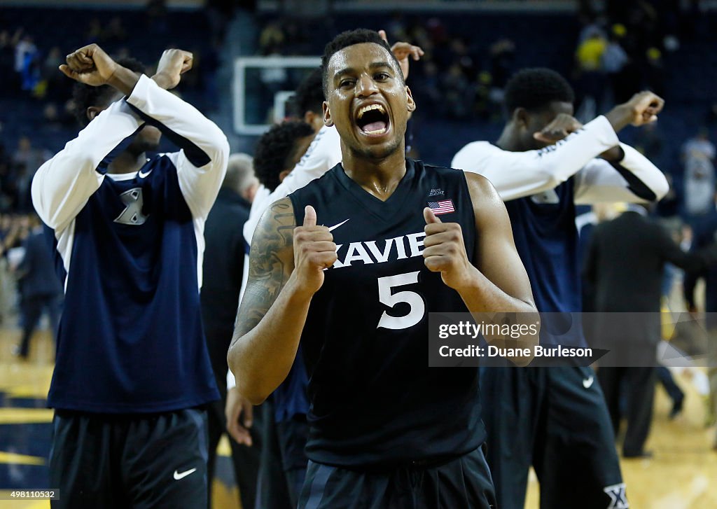 Xavier v Michigan