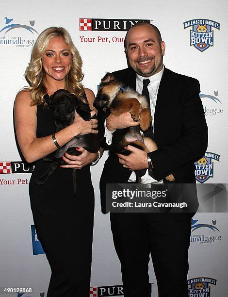 Peter Rosenberg and Alexa Rosenberg attend the 2015 North Shore Animal League America Gala at The Pierre Hotel on November 20, 2015 in New York City.