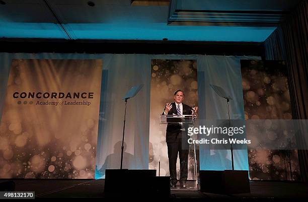 Concordance Academy of Leadership President and CEO Danny Ludeman attends The Concordance Academy Of Leadership Gateway Gala with keynote speaker...
