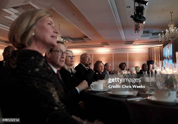 General Colin Powell and guests attend The Concordance Academy Of Leadership Gateway Gala with keynote speaker General Colin Powell at The...