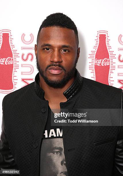 James Anderson attends the 2015 American Music Awards Pre Party with Coca-Cola at the Conga Room on November 20, 2015 in Los Angeles, California.