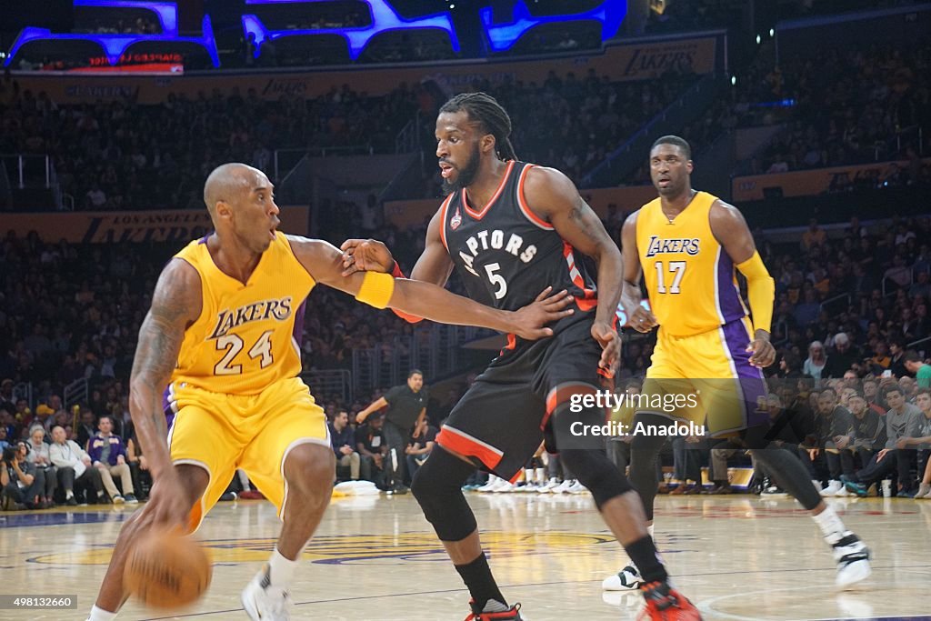 Los Angeles Lakers vs Toronto Raptors: NBA