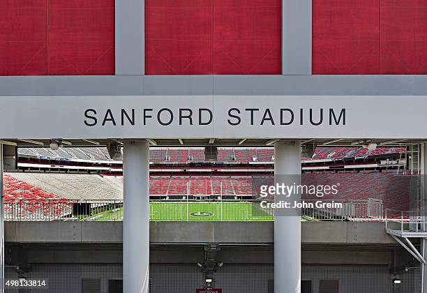 Sanford Stadium on the campus of the University of Georgia.