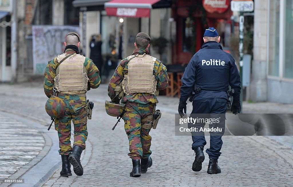 Terror alert in Brussels