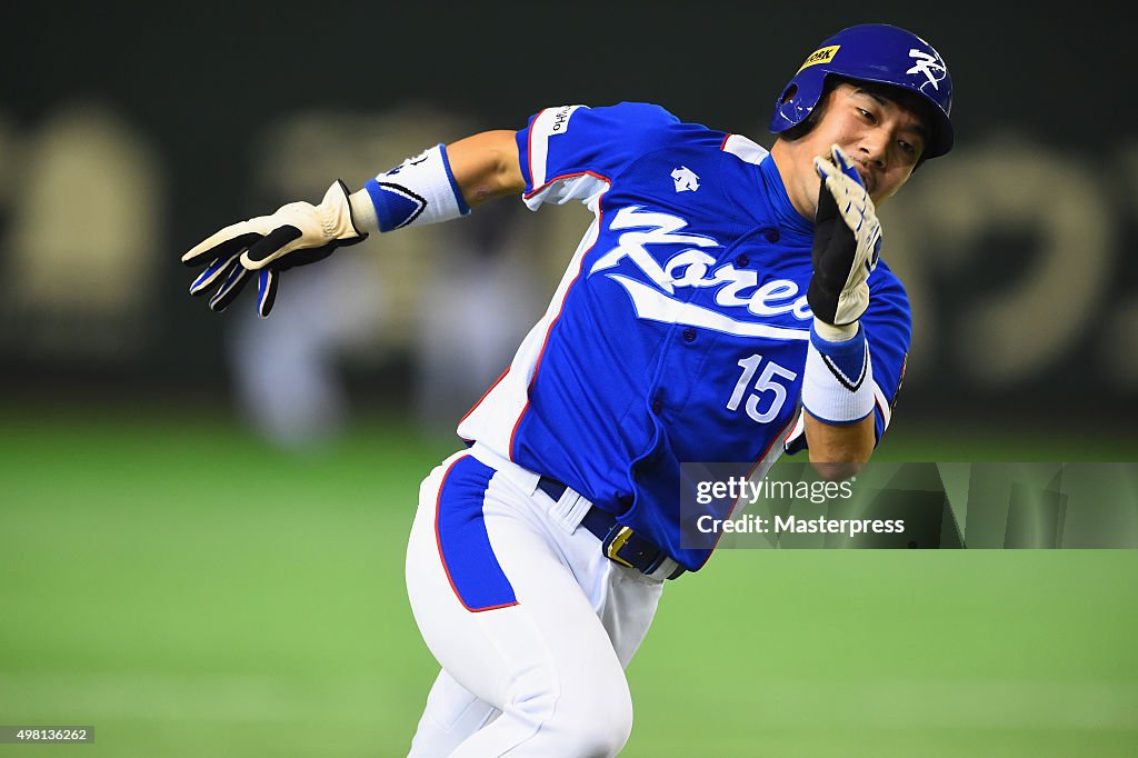 South Korea v USA - WBSC Premier 12 Final