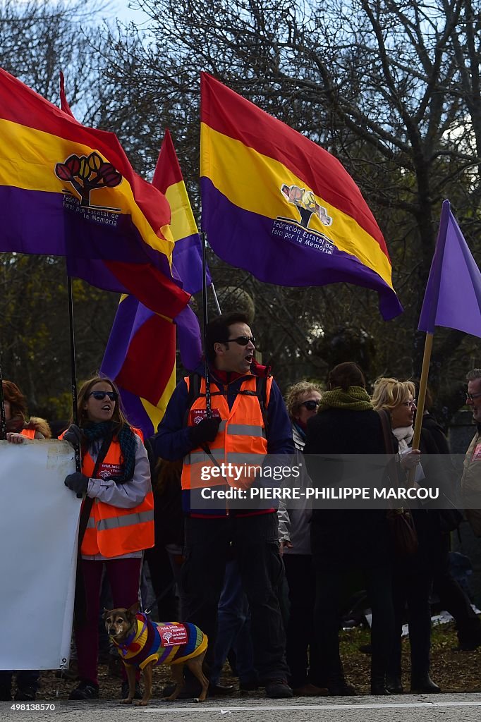 SPAIN-FRANCO-ANNIVERSARY-DEMO