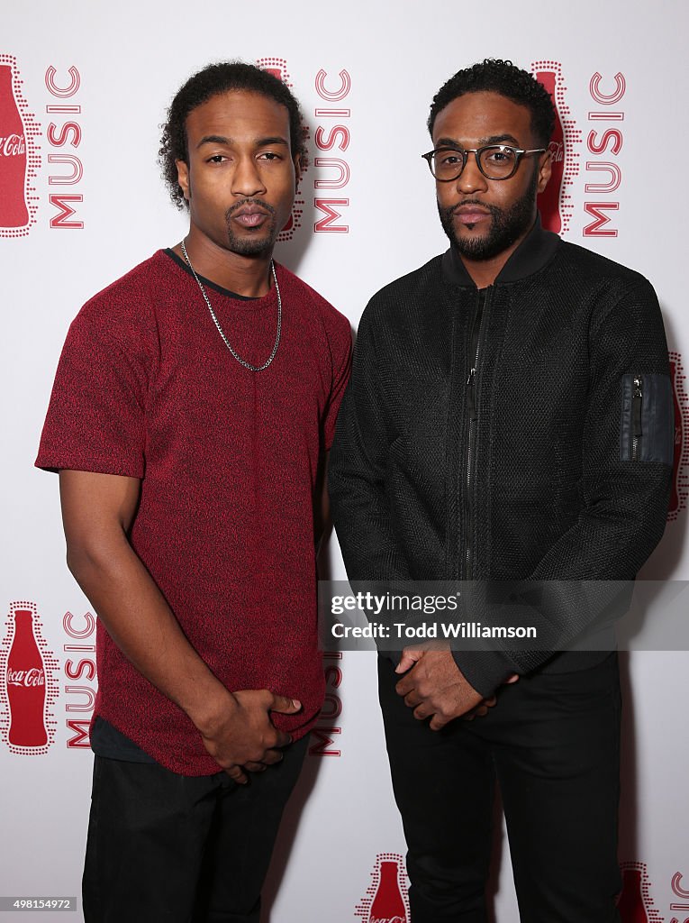 2015 American Music Awards Pre-Party With Coca-Cola