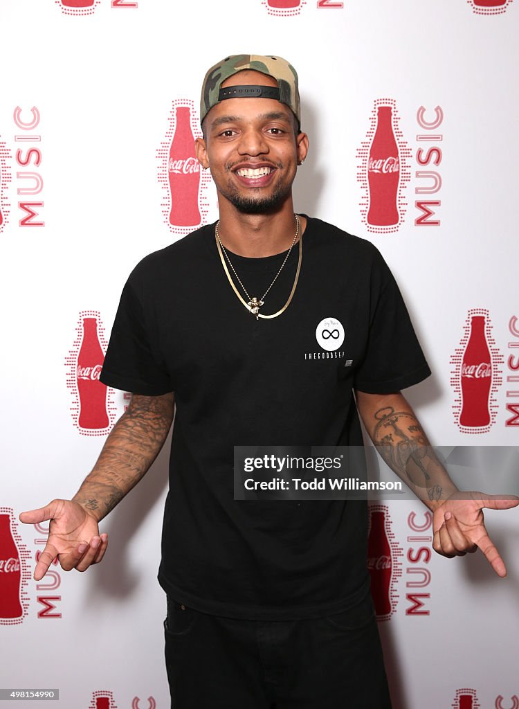 2015 American Music Awards Pre-Party With Coca-Cola