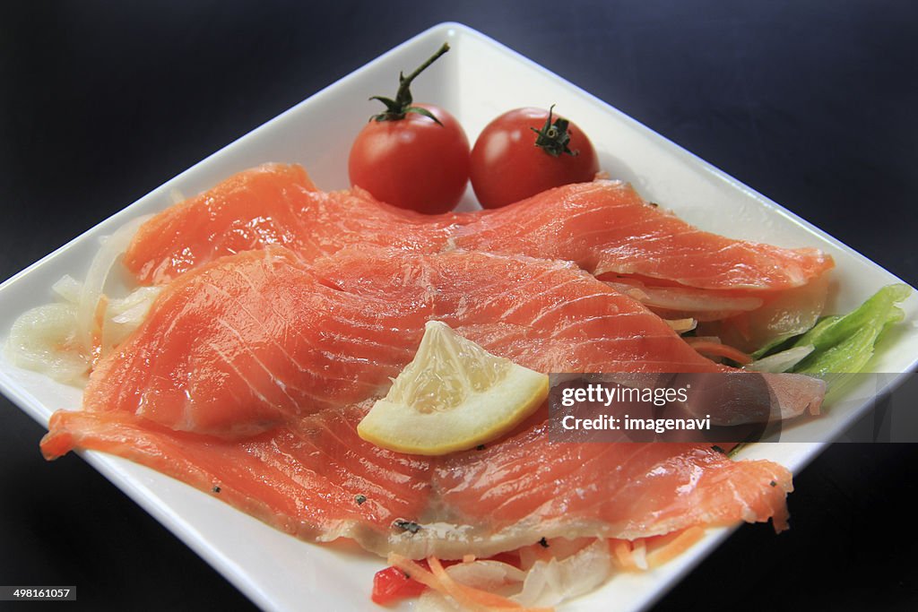 Marinated Salmon