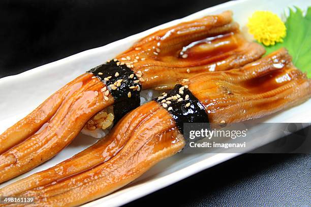 Conger Eel Sushi, Bildbanksbilder
