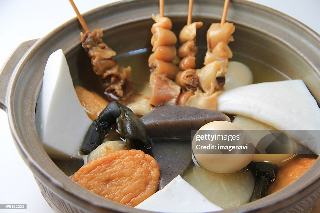 Oden (Japanese fishcake stew)