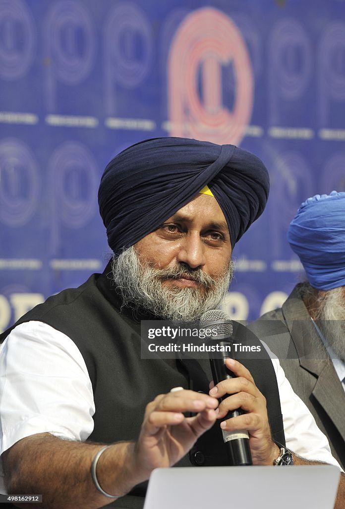 Punjab Deputy Chief Minister Sukhbir Singh Badal Lashes Out At Congress Party