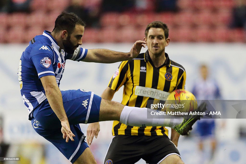 Wigan Athletic v Shrewsbury Town - Sky Bet Football League One