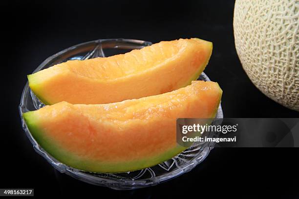 melon - yubari melon stock-fotos und bilder