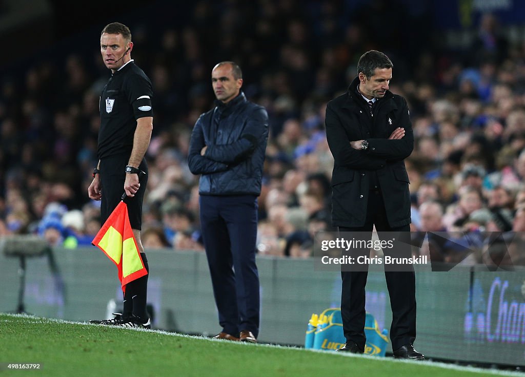 Everton v Aston Villa - Premier League