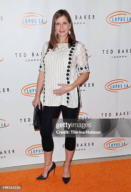 Kellie Martin attends the 13th annual Lupus LA Hollywood Bag Ladies Luncheon at The Beverly Hilton Hotel on November 20, 2015 in Beverly Hills,...