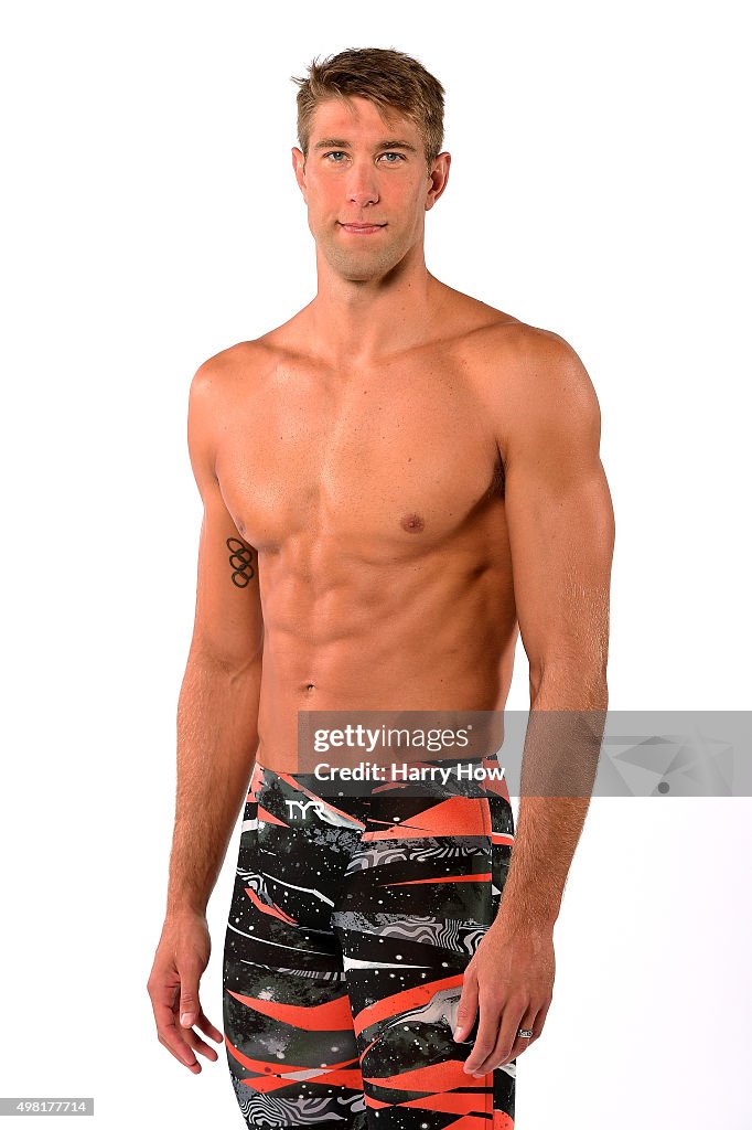Matt Gevers Swimmer Matt Grevers poses for a portrait at the USOC Rio Olympics ...