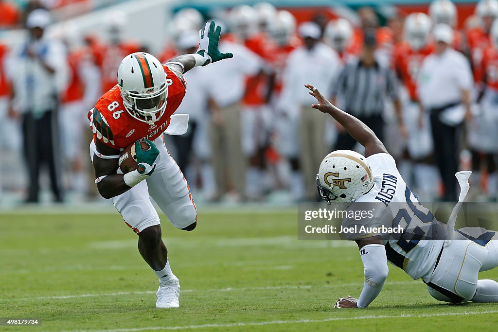 Georgia Tech v Miami