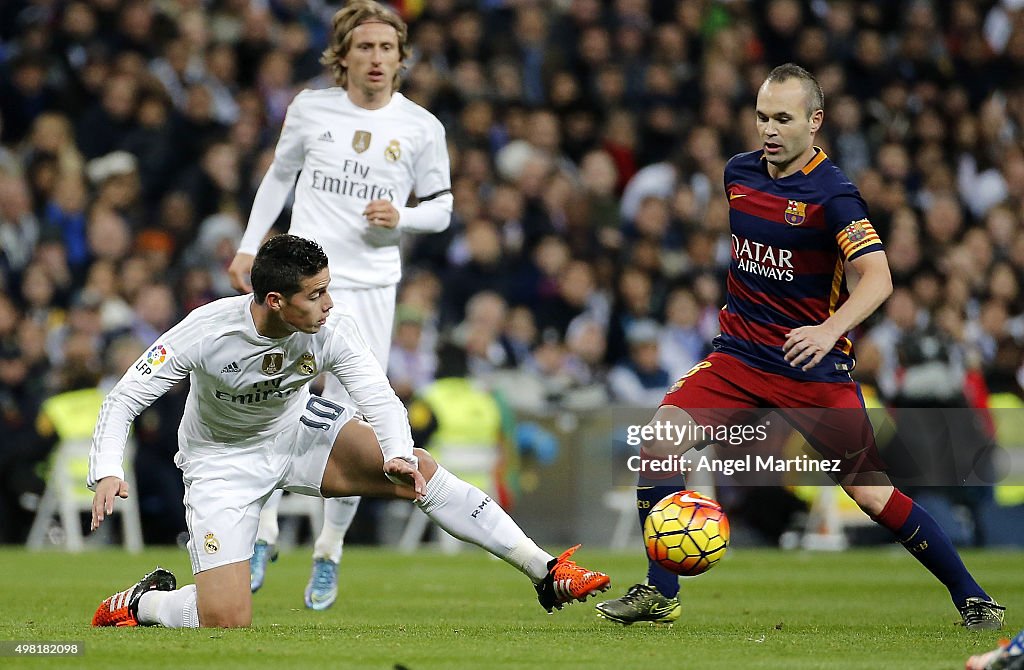 Real Madrid CF v FC Barcelona - La Liga