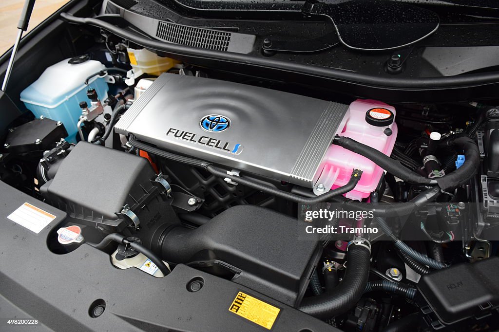 Motor in fuel cell Fahrzeug