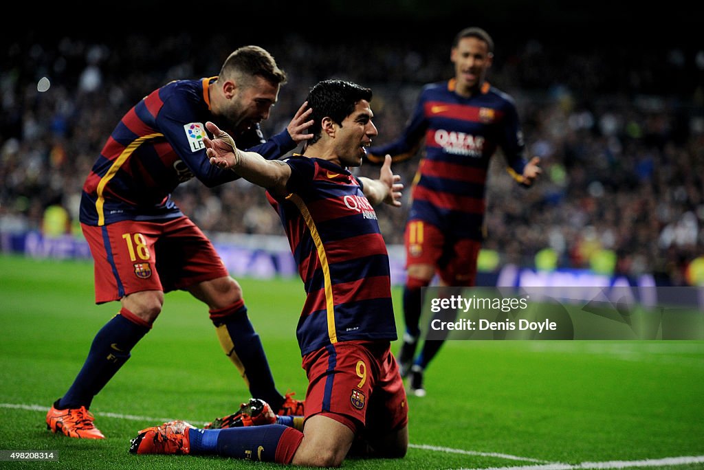 Real Madrid CF v FC Barcelona - La Liga
