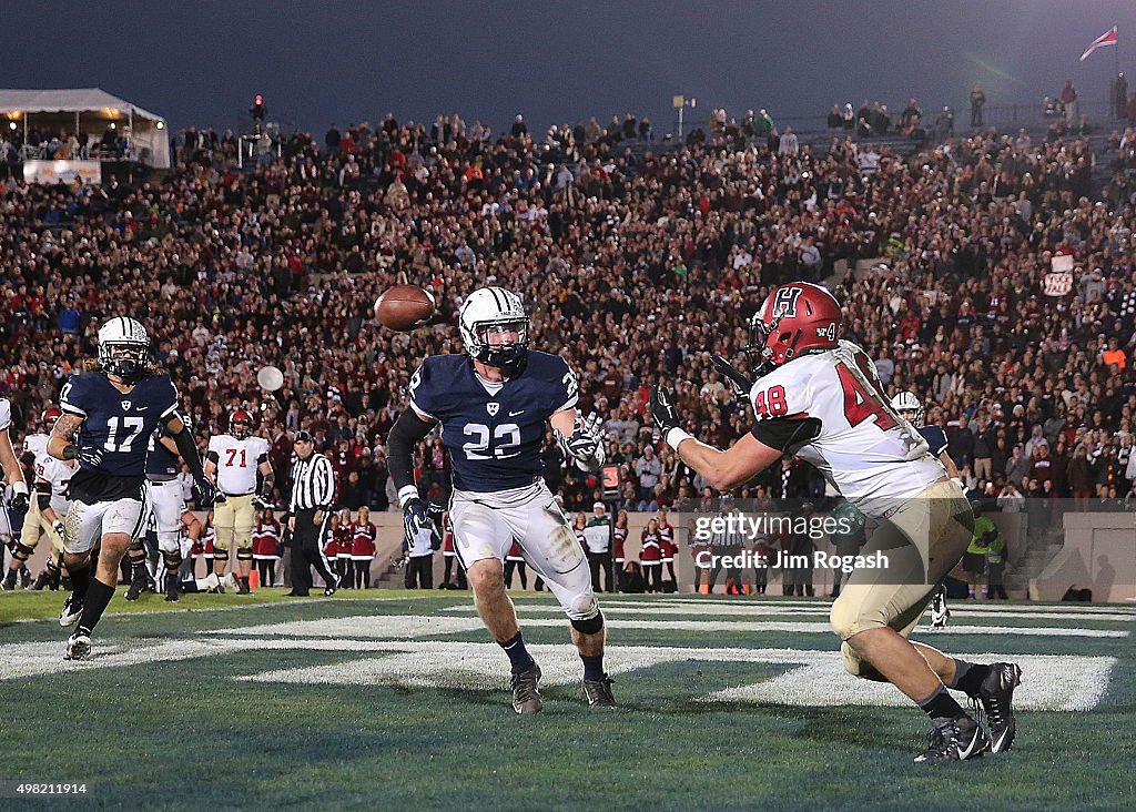 Harvard v Yale