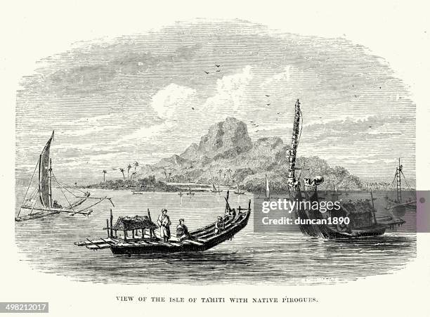 stockillustraties, clipart, cartoons en iconen met tahiti - polynesische etniciteit