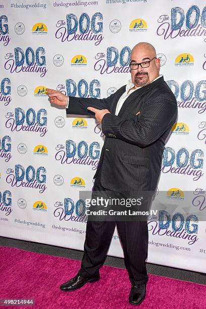 Matthew Bloom attends "The Dog Wedding" premiere at NYIT Auditorium on Broadway on November 21, 2015 in New York City.