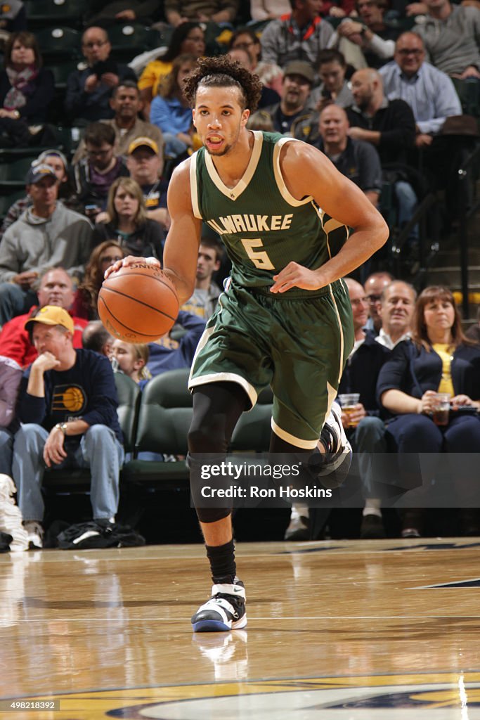 Milwaukee Bucks v Indiana Pacers