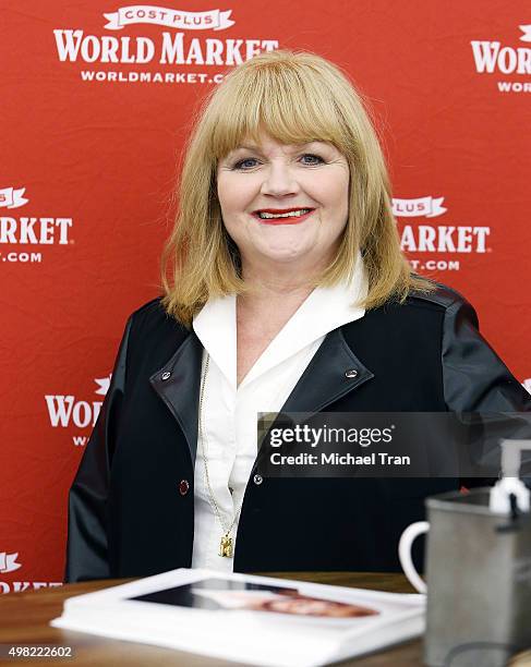 Cost Plus World Market welcomes Lesley Nicol of "Downton Abbey" to celebrate the launch of its "Share The Joy" promotion held at Farmers Market on...