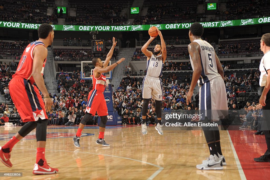 Washington Wizards v Detroit Pistons