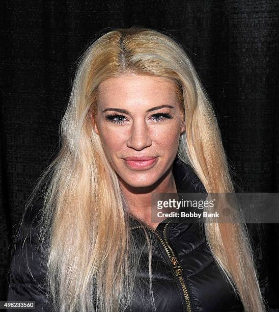 Ashley Massaro attends the New Jersey Comic Expo at Raritan Center on November 21, 2015 in Edison, New Jersey.