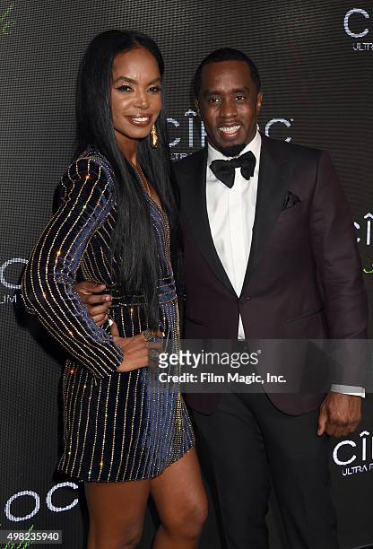 Model Kim Porter and recording artist Sean "Diddy" Combs attend Sean "Diddy" Combs Exclusive Birthday Celebration Presented By CIROC Vodka on...