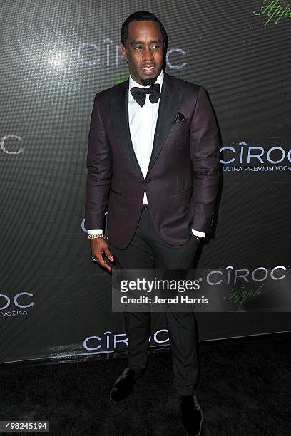 Sean 'Diddy' Combs arrives at his Exclusive Birthday Celebration on November 21, 2015 in Beverly Hills, California.