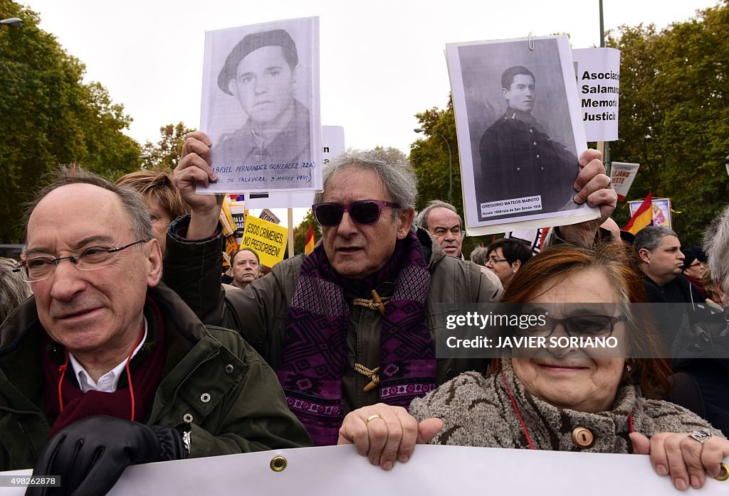 SPAIN-FRANCO-ANNIVERSARY-DEMO