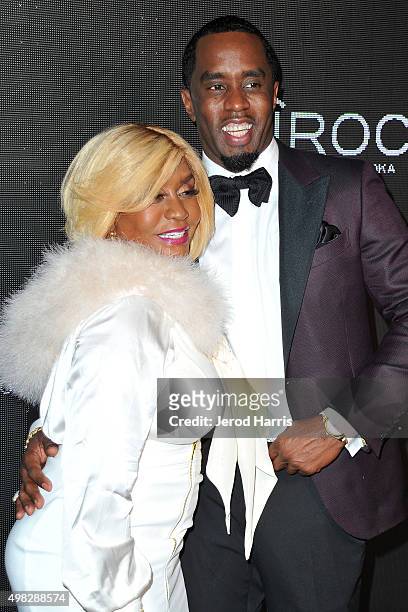 Janice Combs and Sean 'Diddy' Combs arrive at 'Diddy's' Exclusive Birthday Celebration on November 21, 2015 in Beverly Hills, California.