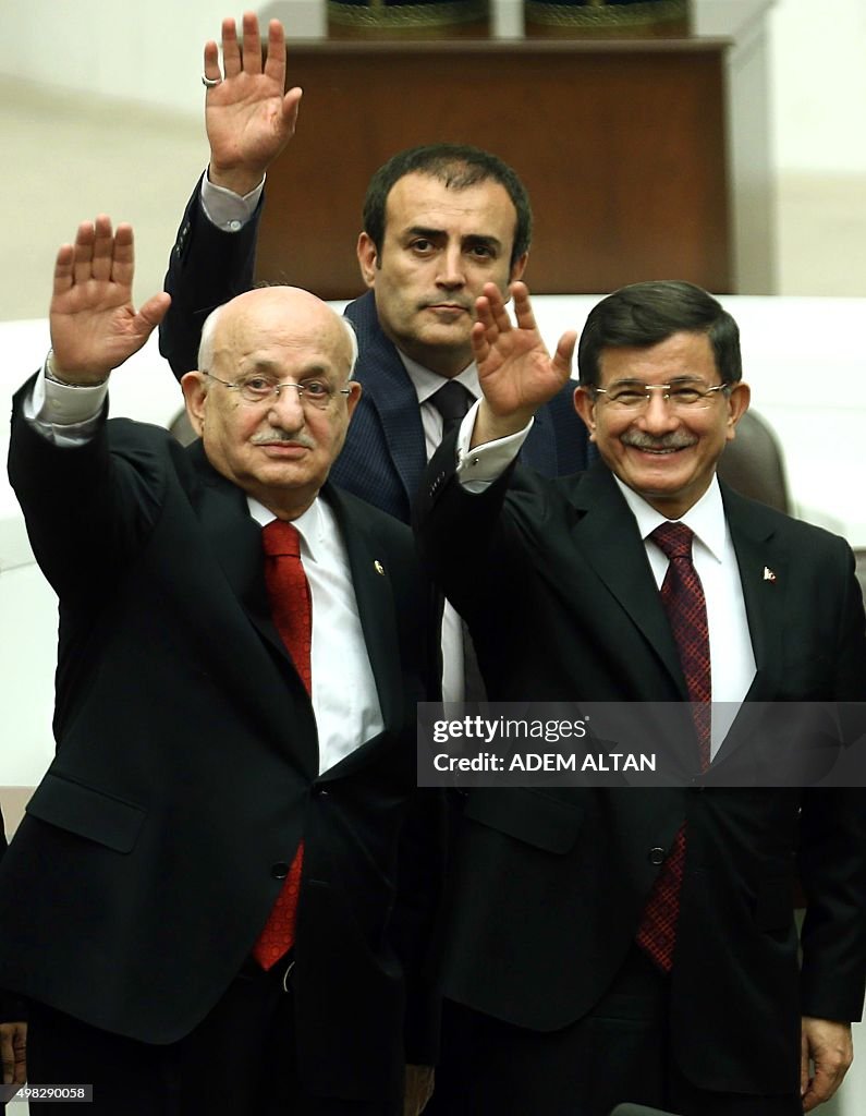 TURKEY-POLITICS-VOTE-PARLIAMENT-SPEAKER